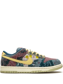 Nike: Синие кроссовки  Dunk Low SP