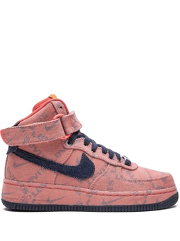 Nike: Розовые кроссовки  Air Force 1 High