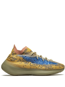 Adidas: Голубые кроссовки  Yeezy Boost 380