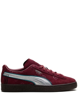 PUMA: Красные кроссовки  Suede