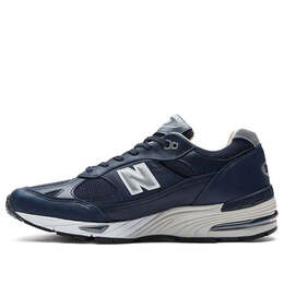 New Balance: Синие кроссовки  991