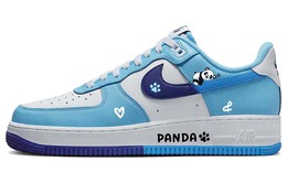 Nike: Голубые кроссовки  Air Force 1