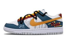 Nike: Жёлтые кроссовки  Dunk