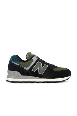 New Balance: Чёрные кроссовки  574