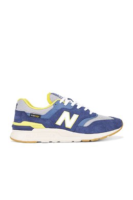 New Balance: Синие кроссовки  997