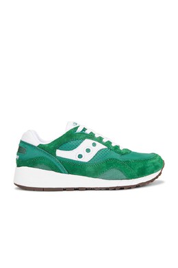 Saucony: Зелёные кроссовки  Shadow 6000