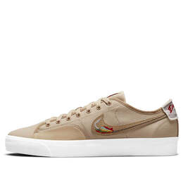 Nike: Кроссовки  Blazer Court SB цвета хаки