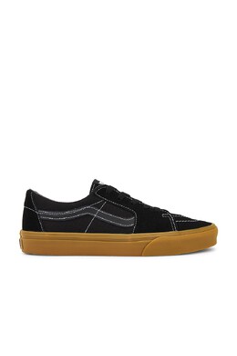 Vans: Чёрные кроссовки  Sk8