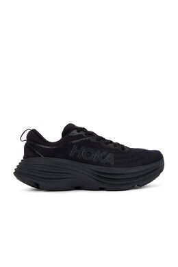 HOKA: Чёрные кроссовки 