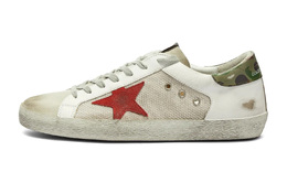 Golden Goose: Белые кроссовки  Super Star