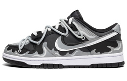 Nike: Чёрные кроссовки  Dunk