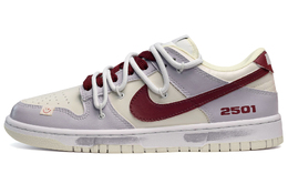 Nike: Фиолетовые кроссовки  Dunk