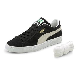 PUMA: Чёрные кроссовки  Suede Classic XXI