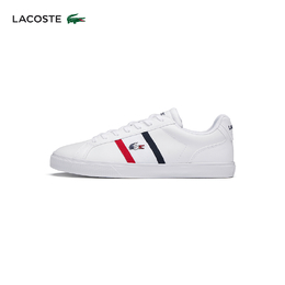 Lacoste: Белые кроссовки 