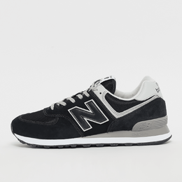 New Balance: Чёрные кроссовки  574