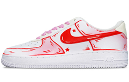 Nike: Розовые кроссовки  Air Force 1