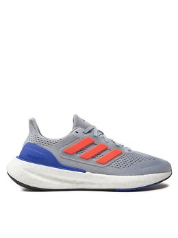 Adidas: Серые кроссовки  PureBoost