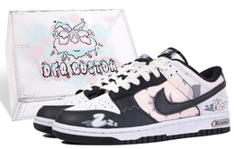 Nike: Розовые кроссовки  Dunk