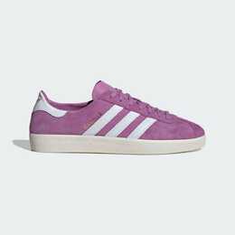 Adidas: Фиолетовые кроссовки  Gazelle