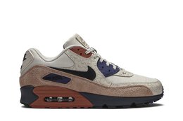 Nike: Бежевые кроссовки  Air Max 90