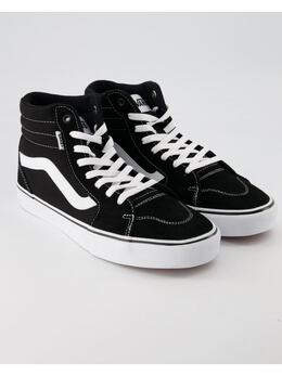 Vans: Чёрные кроссовки 