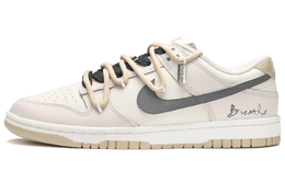 Nike: Серые кроссовки  Dunk