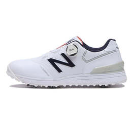 New Balance: Белые кроссовки  574