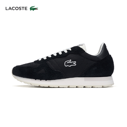 Lacoste: Чёрные кроссовки 