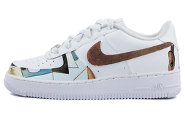 Nike: Белые кроссовки  Air Force 1