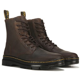 Dr. Martens: Коричневые ботинки 