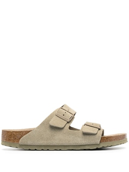 Birkenstock: Зелёные сандалии  Arizona