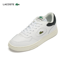 Lacoste: Белые кеды 