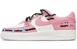 Nike: Розовые кроссовки  Air Force 1