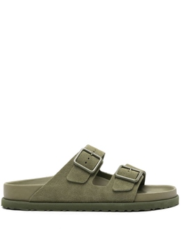 Birkenstock: Зелёные сандалии  Arizona