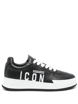 Dsquared2: Чёрные кроссовки  Icon