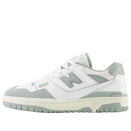 New Balance: Белые кроссовки  550