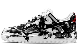 Nike: Чёрные кроссовки  Air Force 1