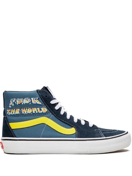 Vans: Синие кеды  Sk8-Hi Pro