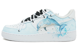 Nike: Голубые кроссовки  Air Force 1