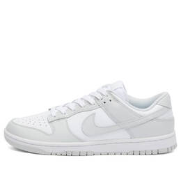 Nike: Белые кроссовки  Dunk Low