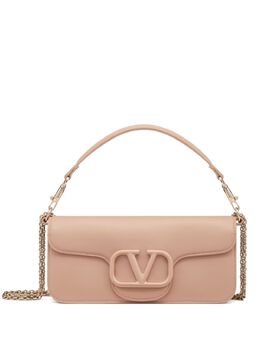Valentino Garavani: Бежевая сумка 
