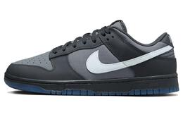 Nike: Серые кроссовки  Dunk Low