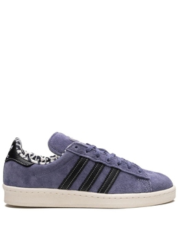 Adidas: Фиолетовые кроссовки  Campus