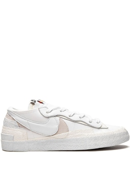 Nike: Белые кеды  Blazer Low