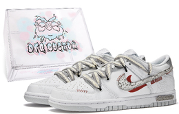 Nike: Красные кроссовки  Dunk