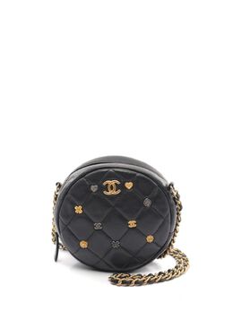 CHANEL Pre-Owned: Чёрная сумка 