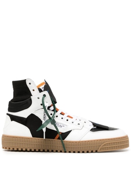 Off-White: Чёрные кроссовки  Off Court