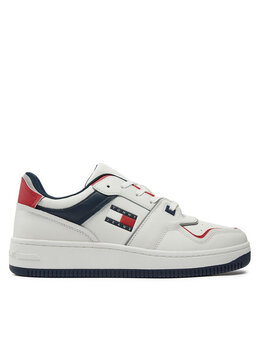 Tommy Hilfiger: Белые кроссовки  Retro