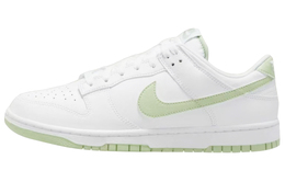 Nike: Зелёные кроссовки  Dunk
