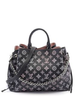 Louis Vuitton Pre-Owned: Чёрная сумка-шоппер 